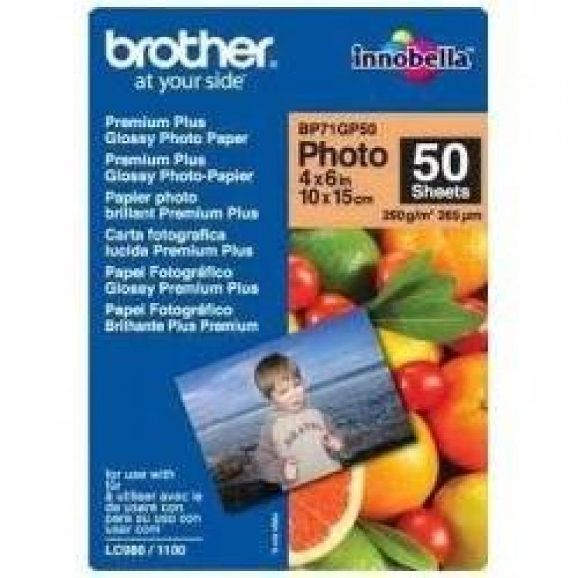 Brother&nbsp;&nbsp;-&nbsp;&nbsp;Papier photo brillant - 100 x 150 mm