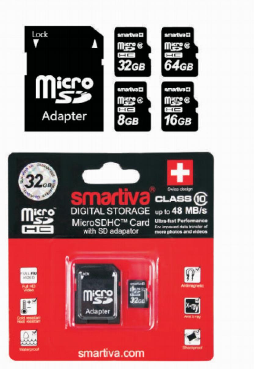 smartiva&nbsp;&nbsp;-&nbsp;&nbsp;carte micro SD   adaptateur