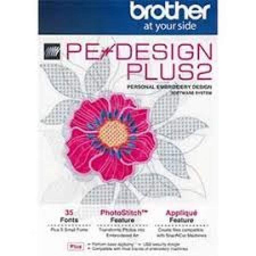 Brother&nbsp;&nbsp;-&nbsp;&nbsp;logiciel PE-DESIGN PLUS 2