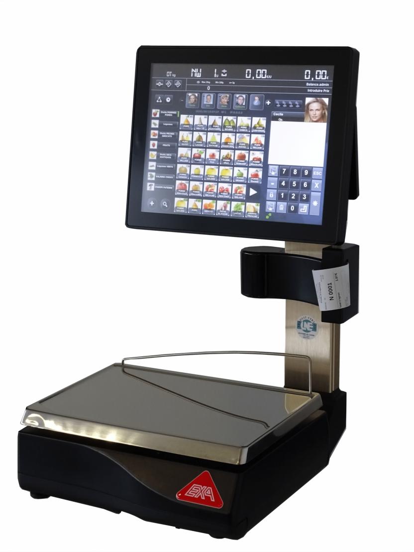 EXA&nbsp;&nbsp;-&nbsp;&nbsp;BALANCE A TICKET TACTILE EXA TOUCHSCALE
